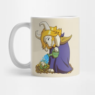 Asgore and Flowey Mug